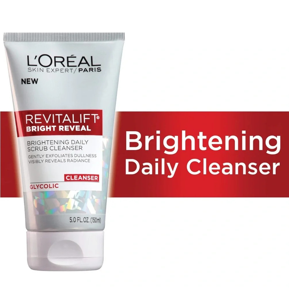 L'Oreal Paris Revitalift Bright Reveal Anti-Aging Facial Cleanser 5 Fl Oz